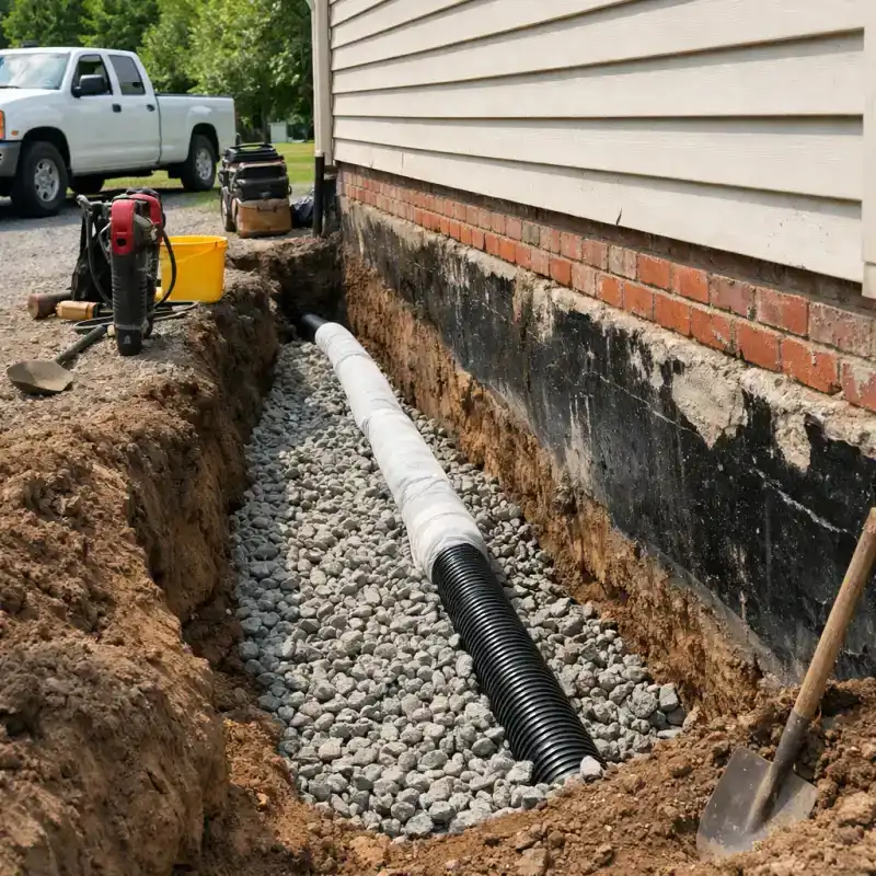 French Drain Houston
